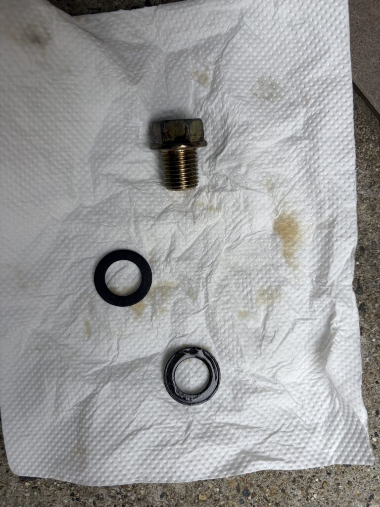 ドレンボルトワッシャー