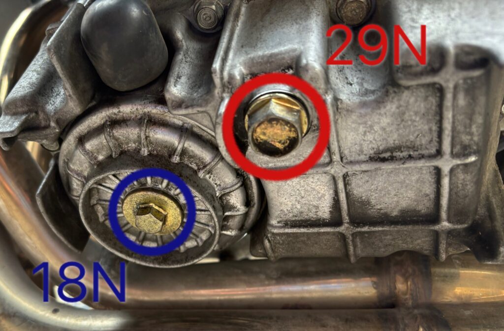 取り付けトルク